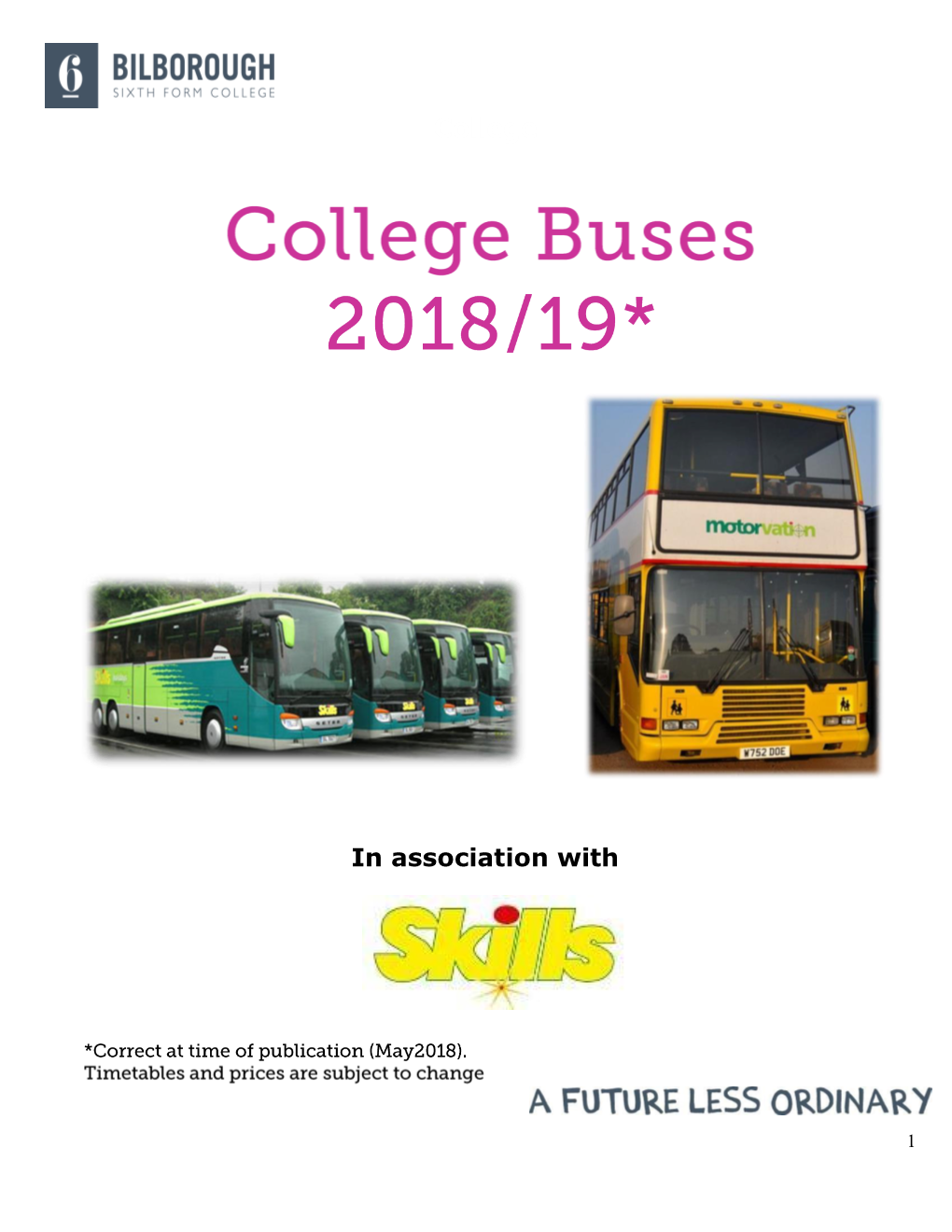 Bus Timetable 2018-19 Jul 19