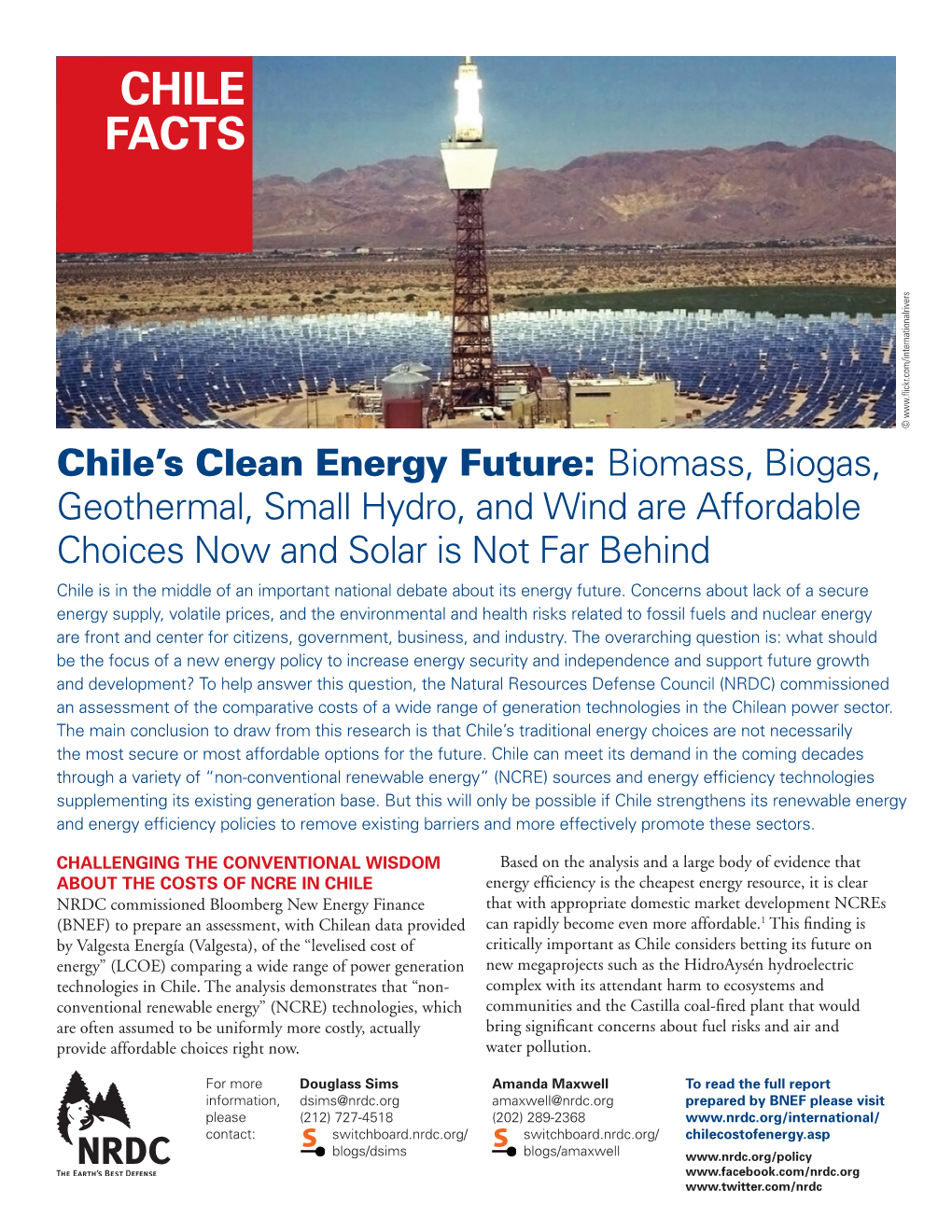 Chile's Clean Energy Future: Biomass, Biogas, Geothermal