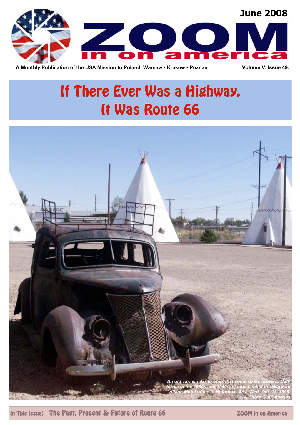 If There Ever Was a Highway, It Was Route 66