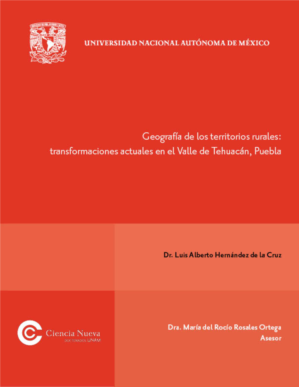 Geografía De Los Territorios Rurales. Transformaciones Actuales En El Valle De Tehuacán, Puebla