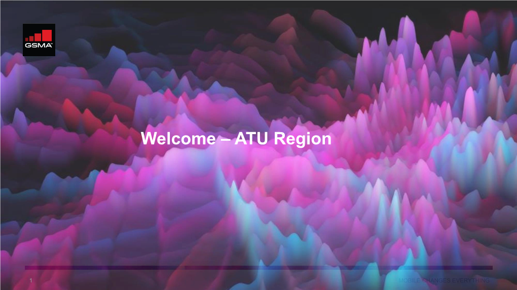 Welcome – ATU Region