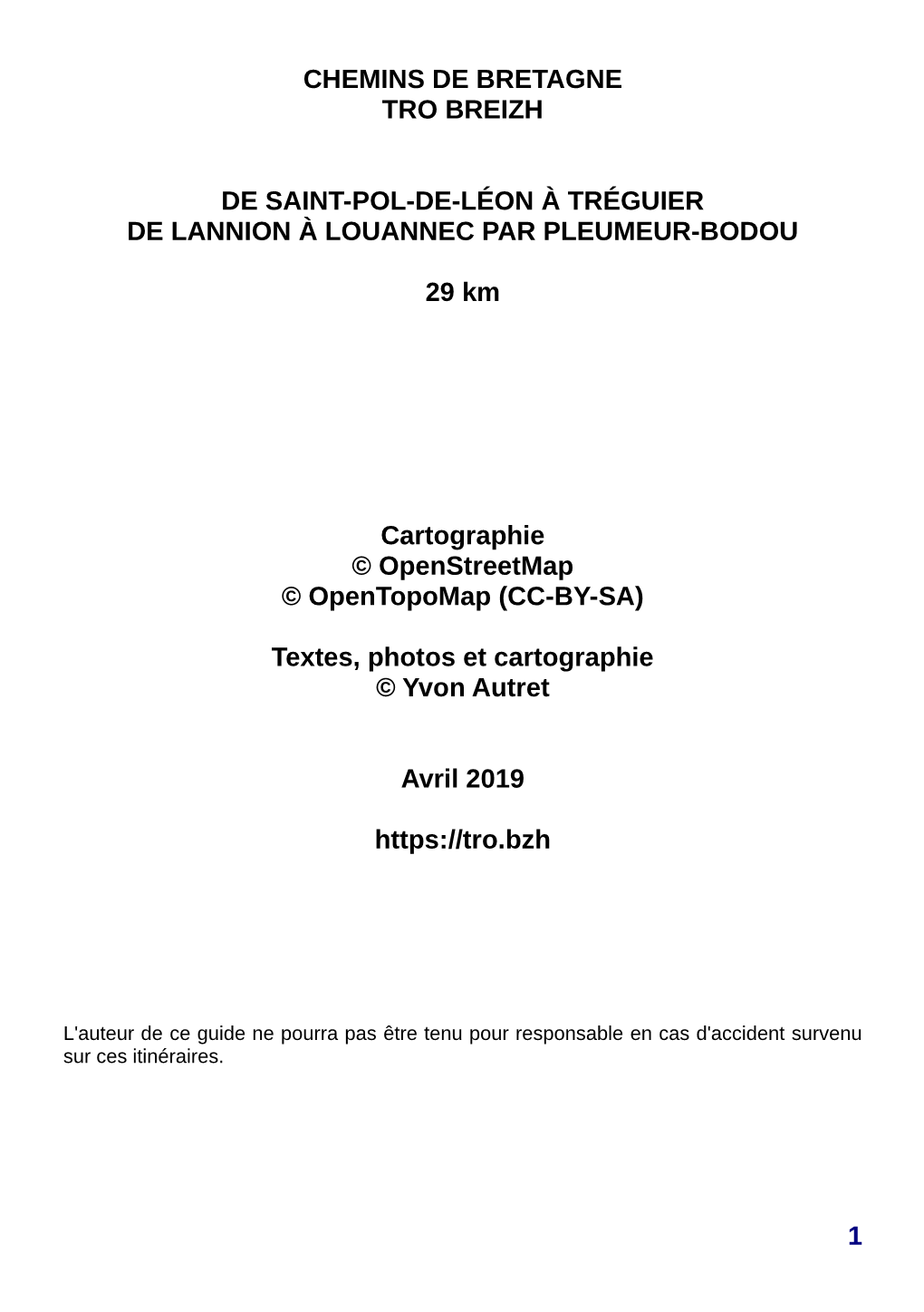 De Lannion À Louannec Par Pleumeur-Bodou