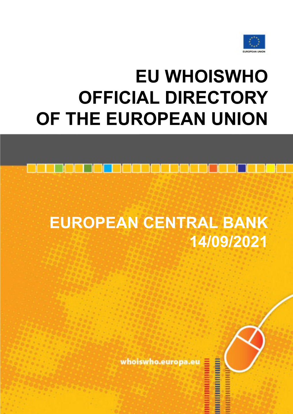 European Central Bank 31/08/2021