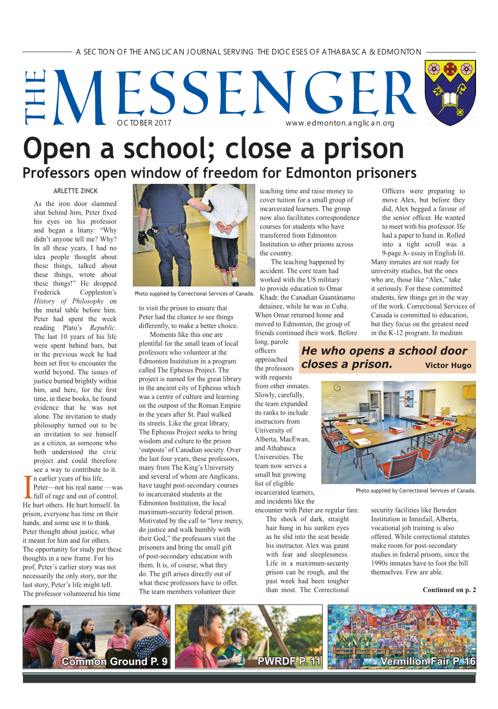 Open a School; Close a Prison