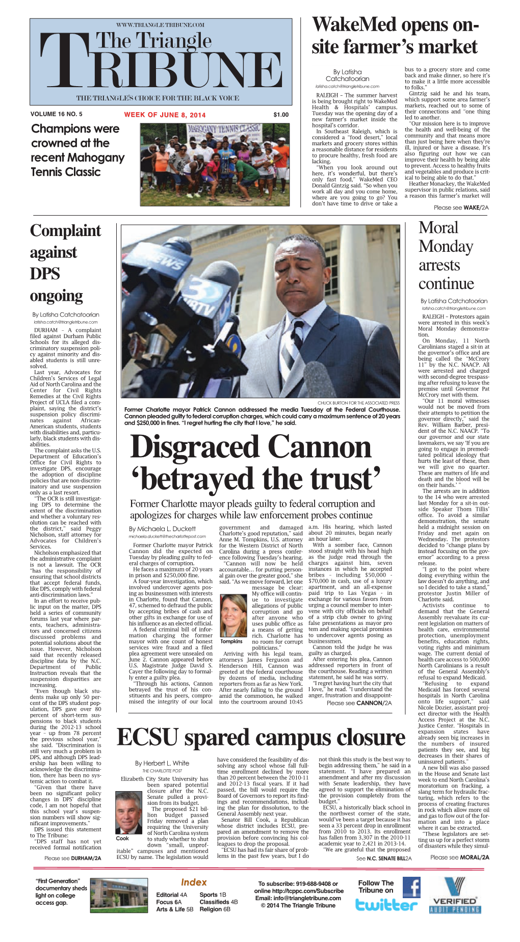 Disgraced Cannon 'Betrayed the Trust'