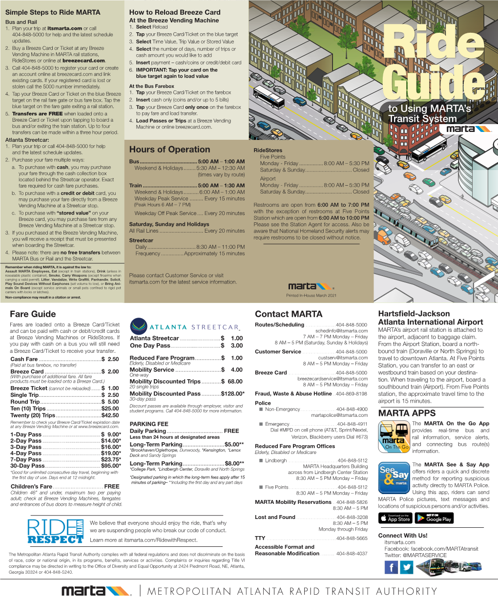 MARTA Ride Guide