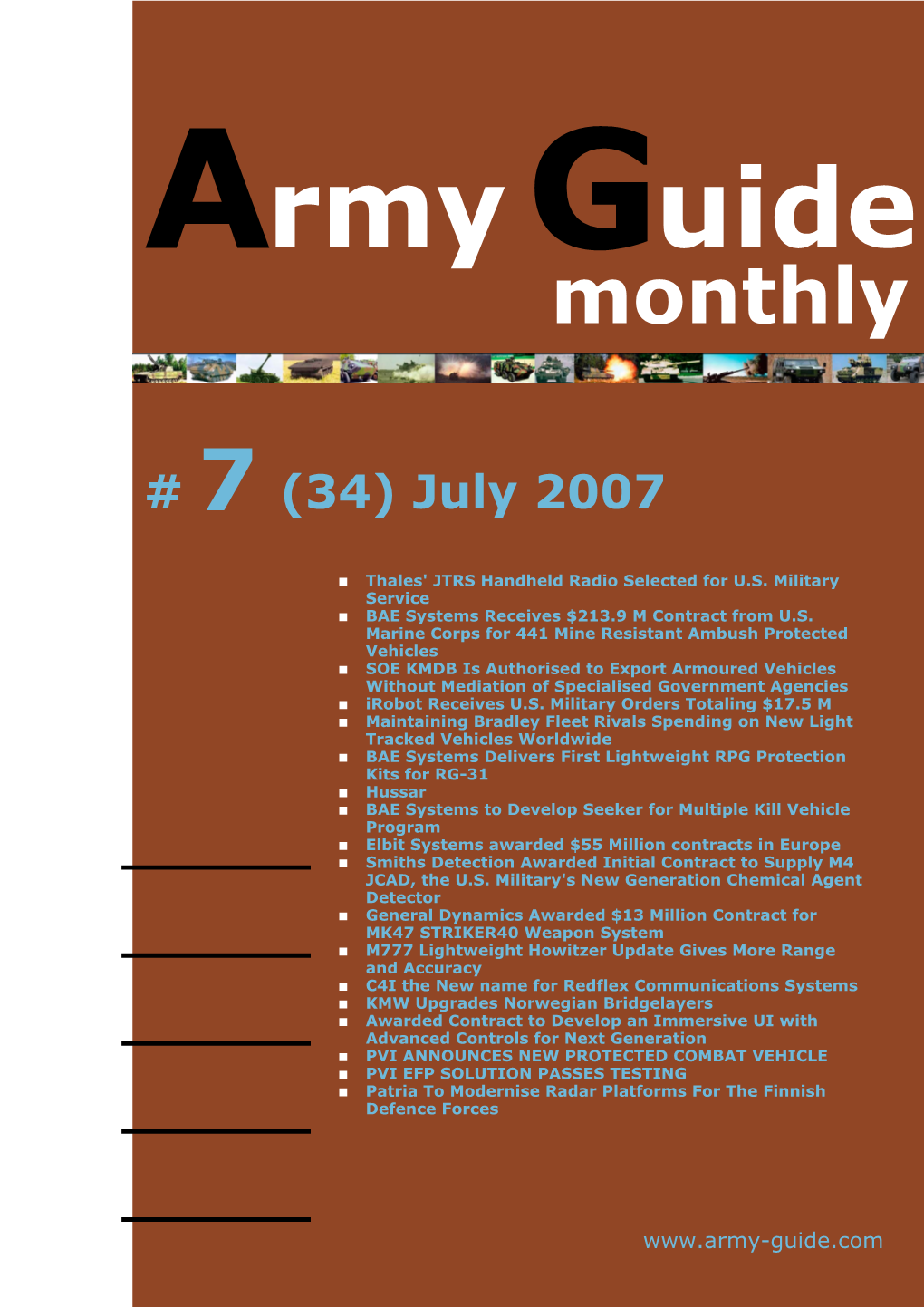 Army Guide Monthly • Issue #7 (34)