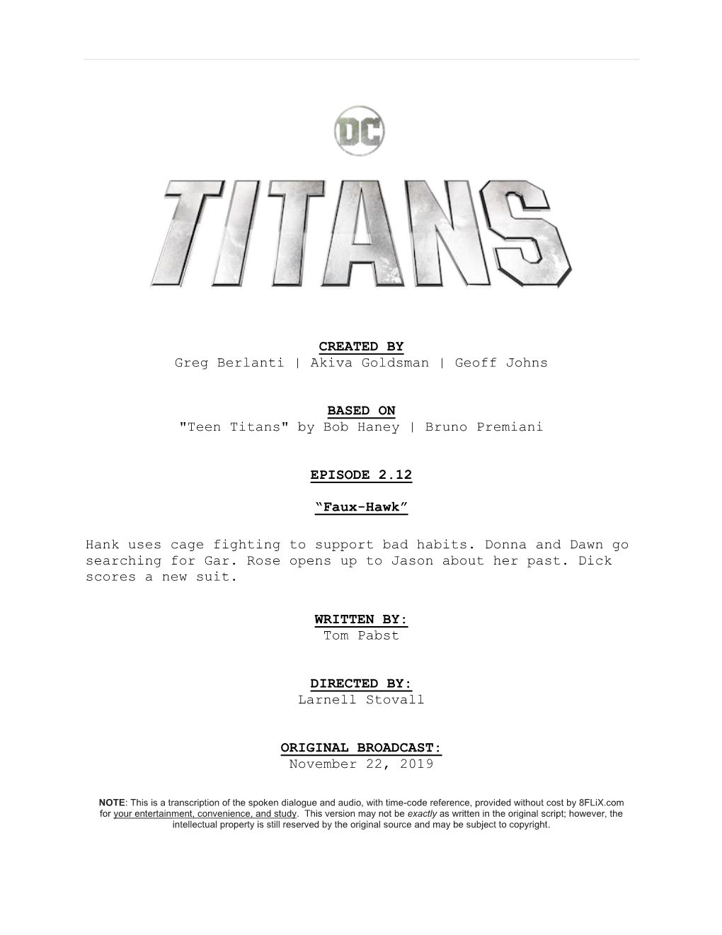 Titans" by Bob Haney | Bruno Premiani