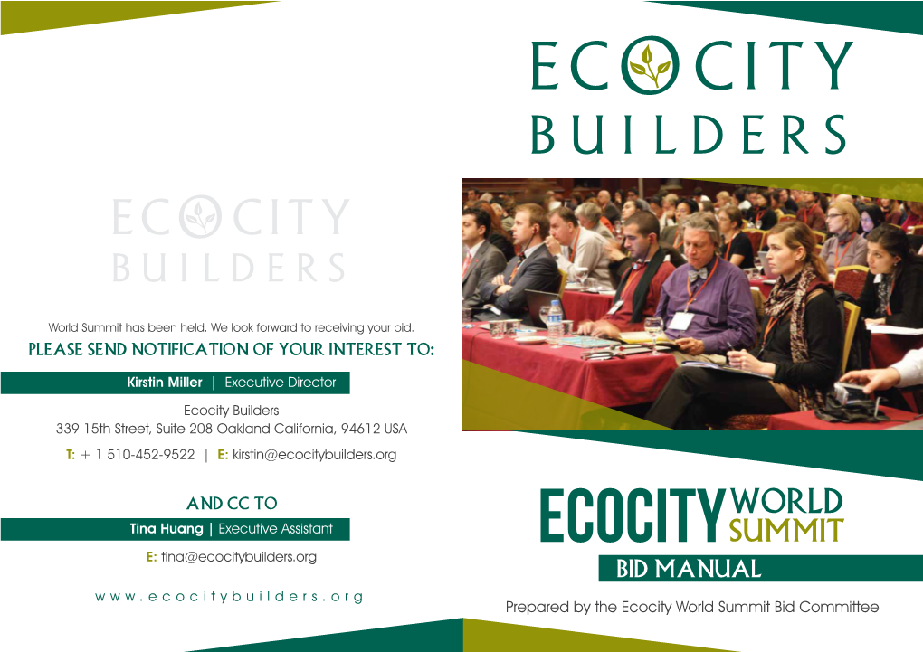 Ecocity World Summit 2019