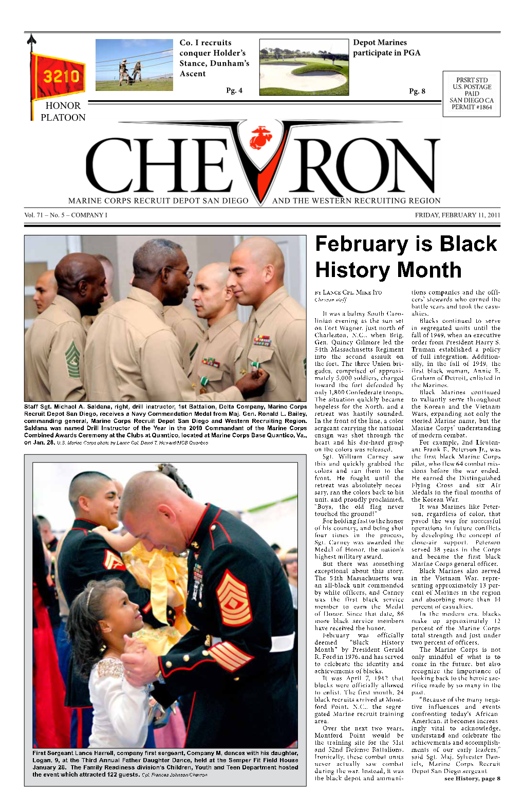 February Is Black History Month by Lance Cpl