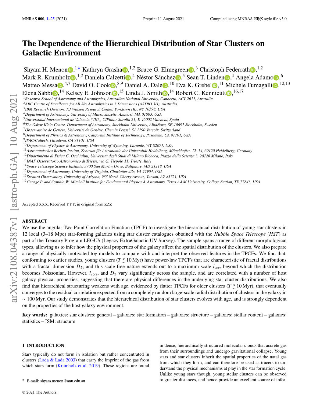 The Dependence of the Hierarchical Distribution of Star Clusters on Galactic Environment