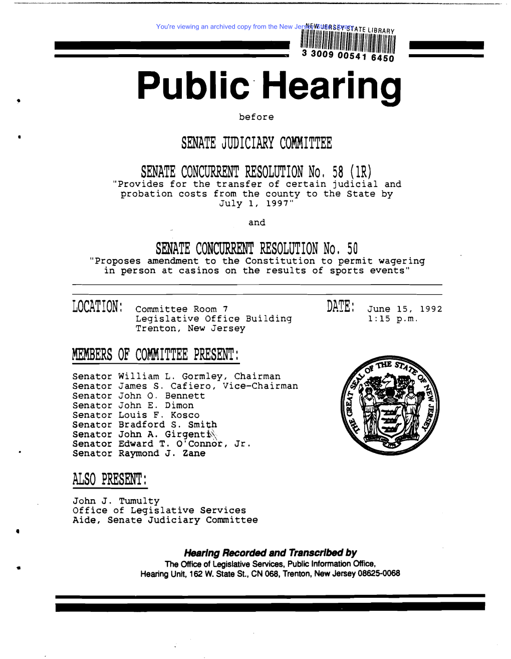 Public·Hearing