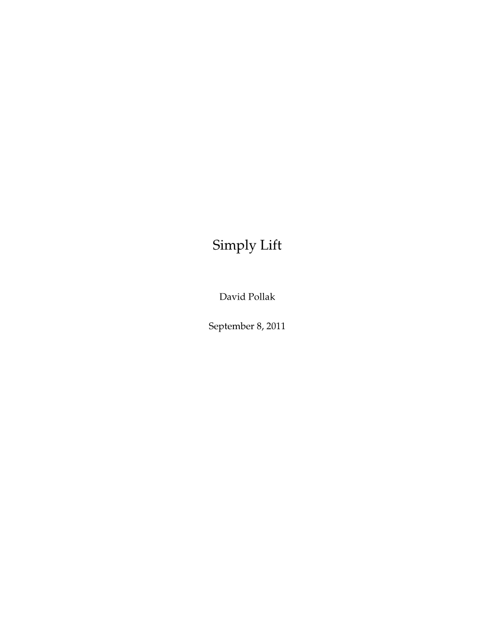 Simply Lift.Pdf