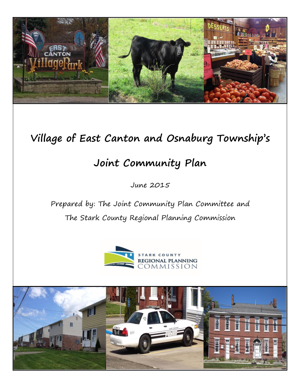 Village of East Canton and Osnaburg Township's Joint Community Plan