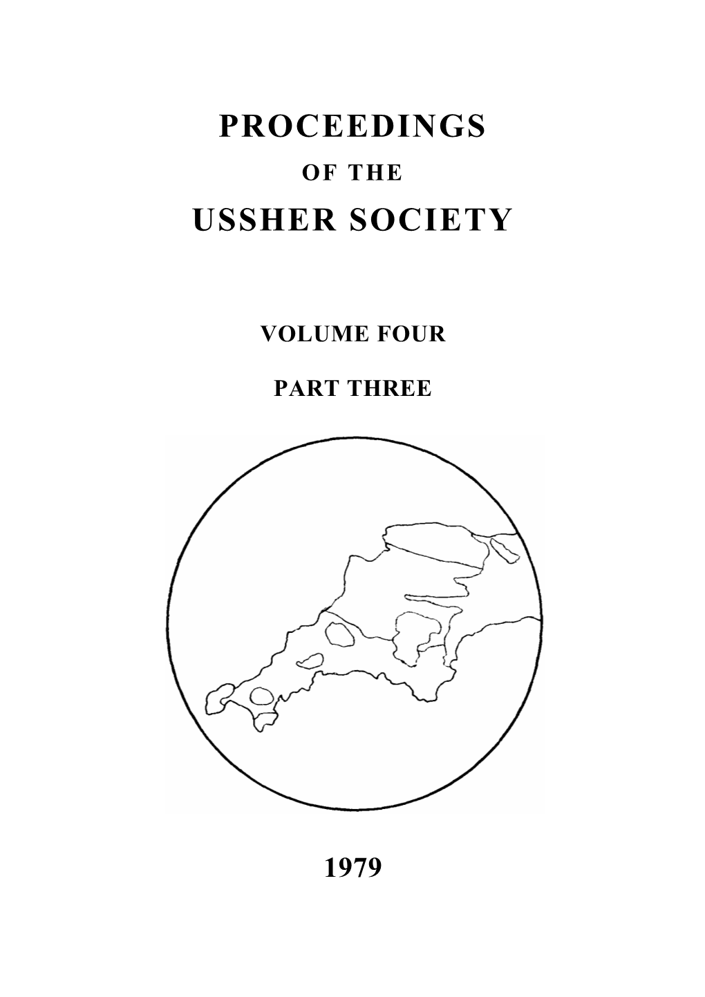 Proceedings Ussher Society
