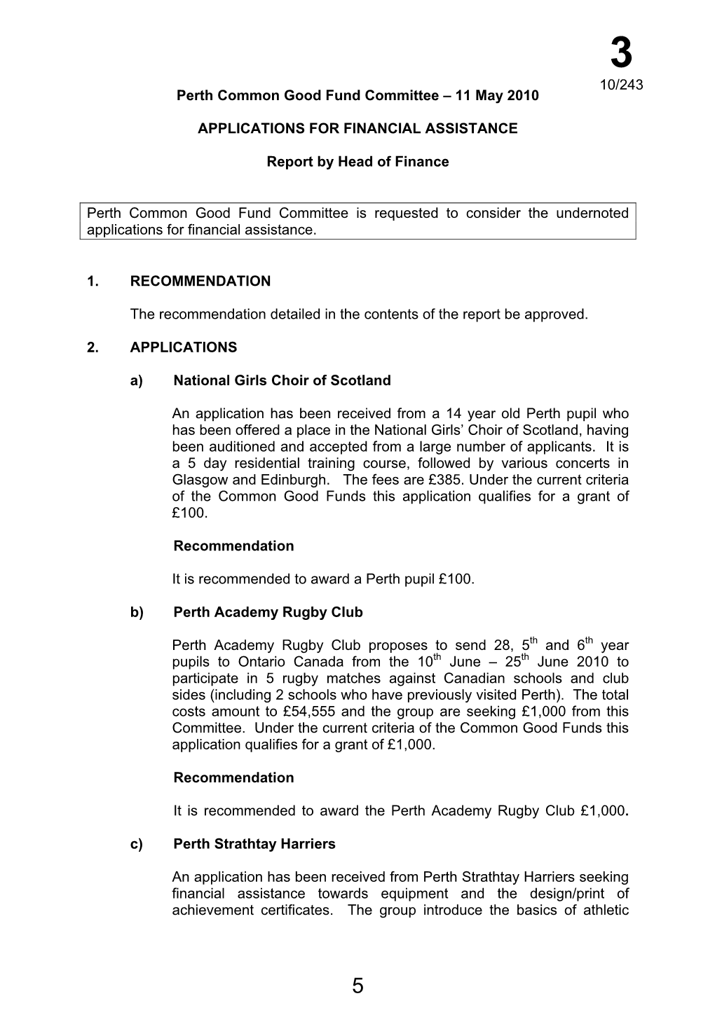 Perth & Kinross Council