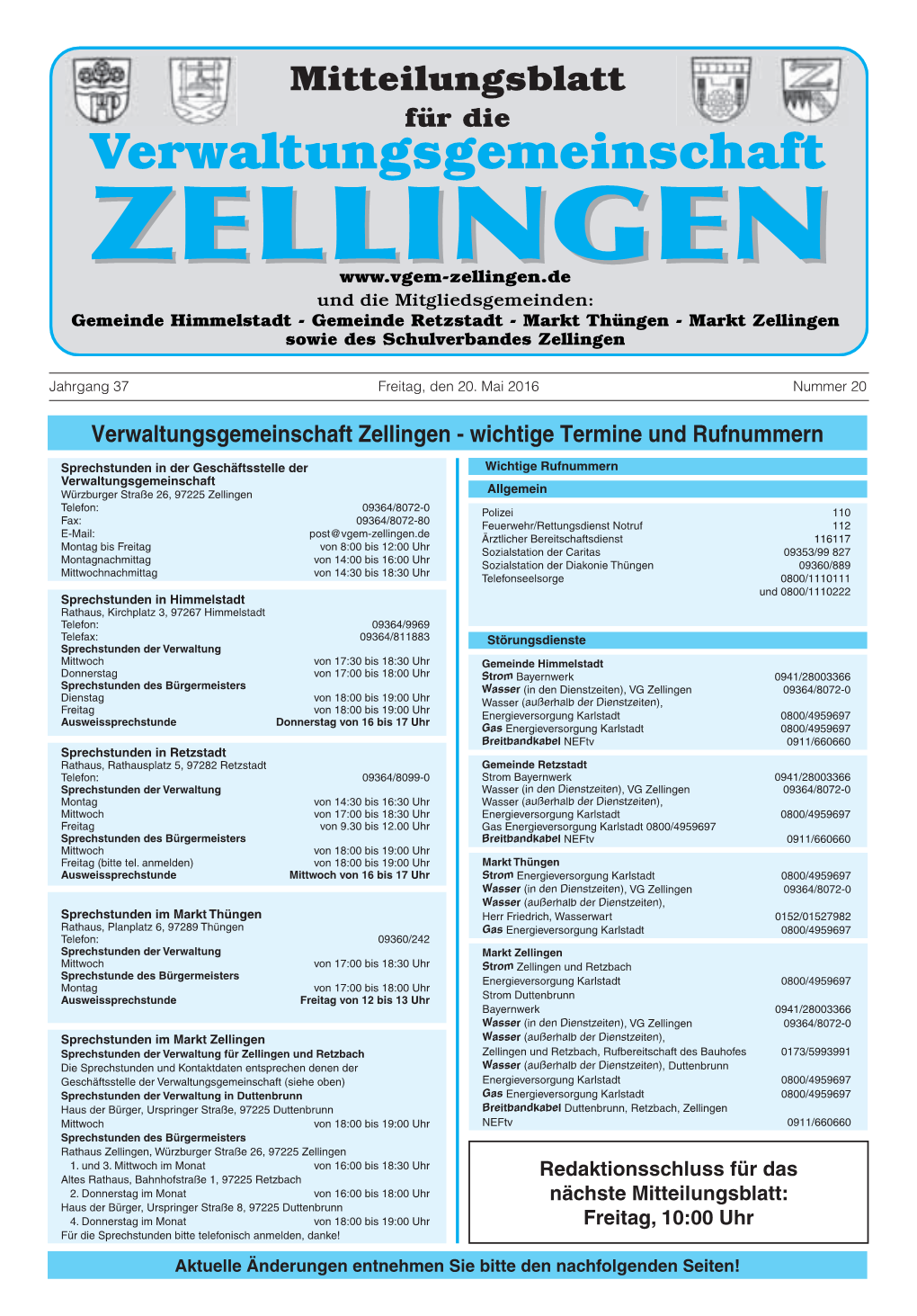 Verwaltungsgemeinschaft Zellingen