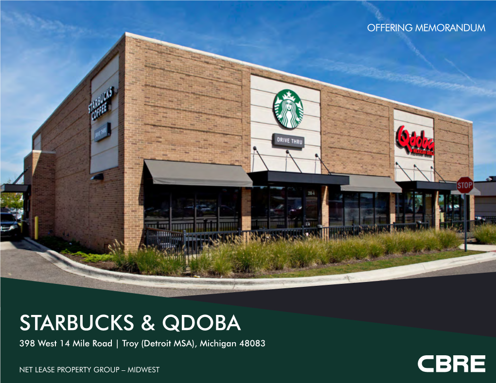 Starbucks & Qdoba