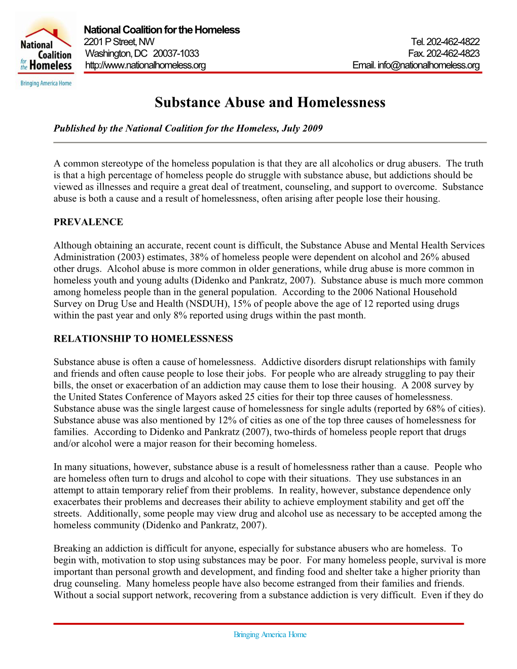 Substance Abuse and Mental Health Services Administration. 2003