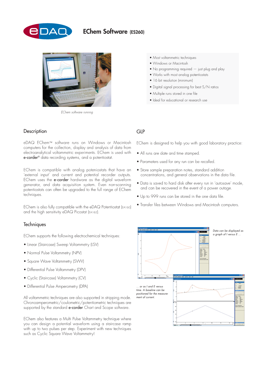 Echem Software (ES260)