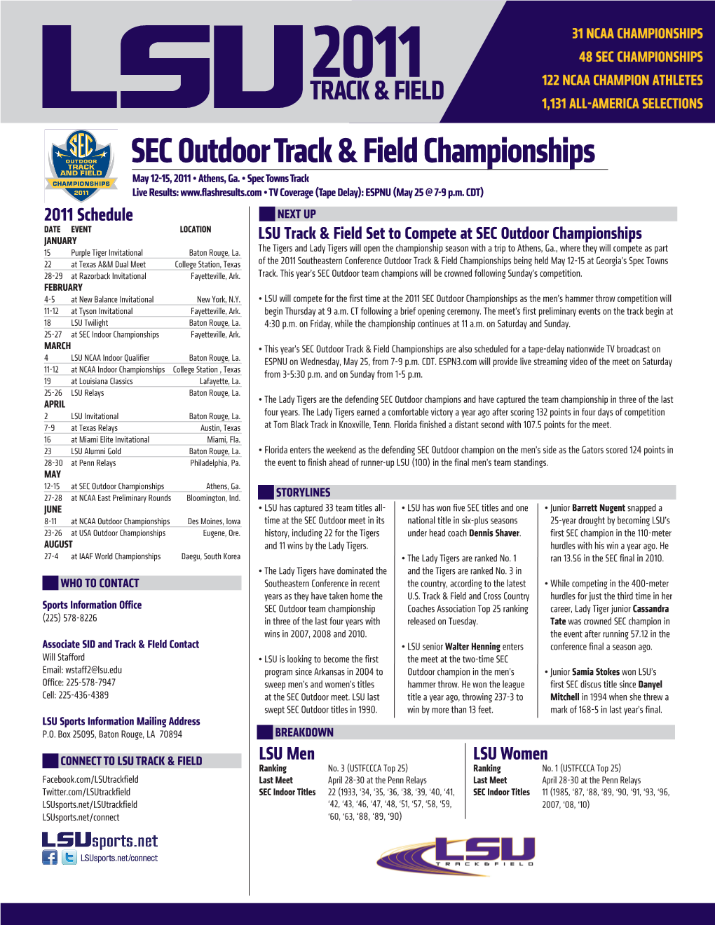 SEC Outdoor Track & Field Championships