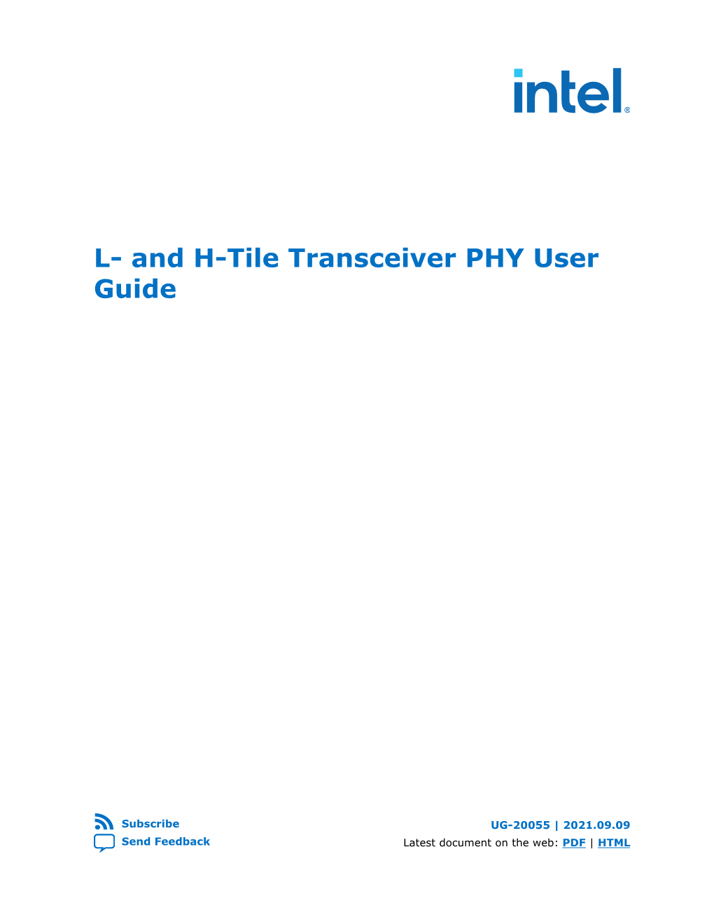 Intel Stratix 10 L- and H-Tile Transceiver PHY User Guide