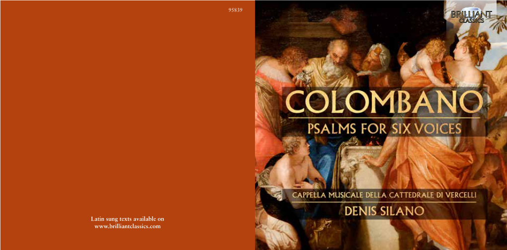 Latin Sung Texts Available On