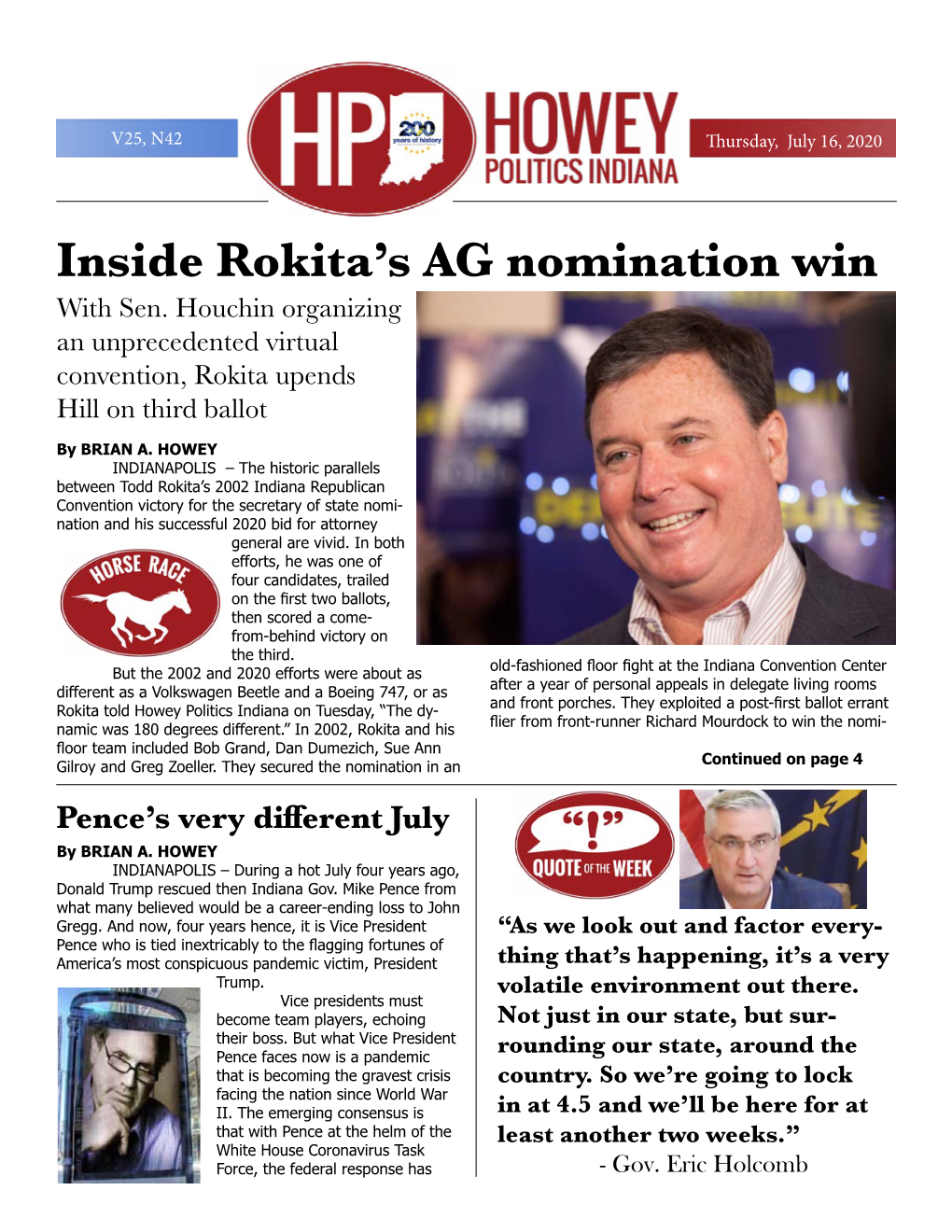 Inside Rokita's AG Nomination