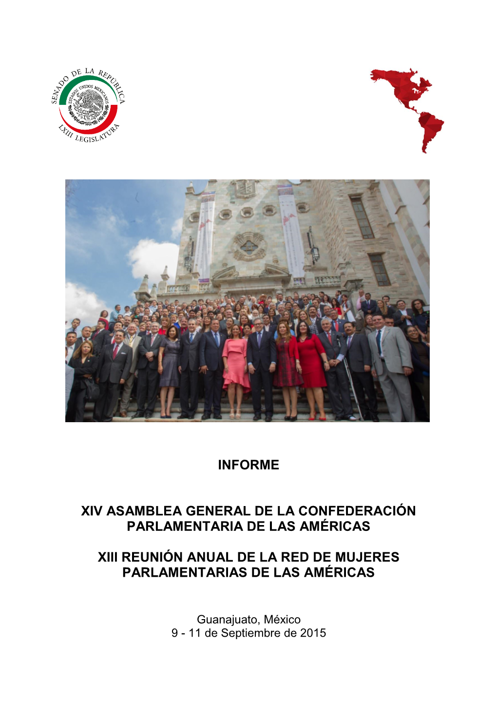 Informe Xiv Asamblea General De La Confederación