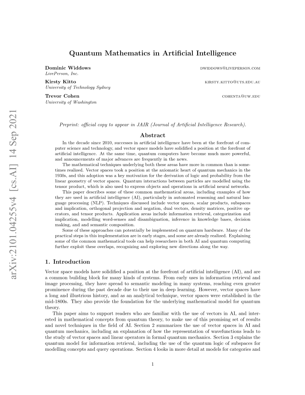 Arxiv:2101.04255V3 [Cs.AI] 1 Feb 2021