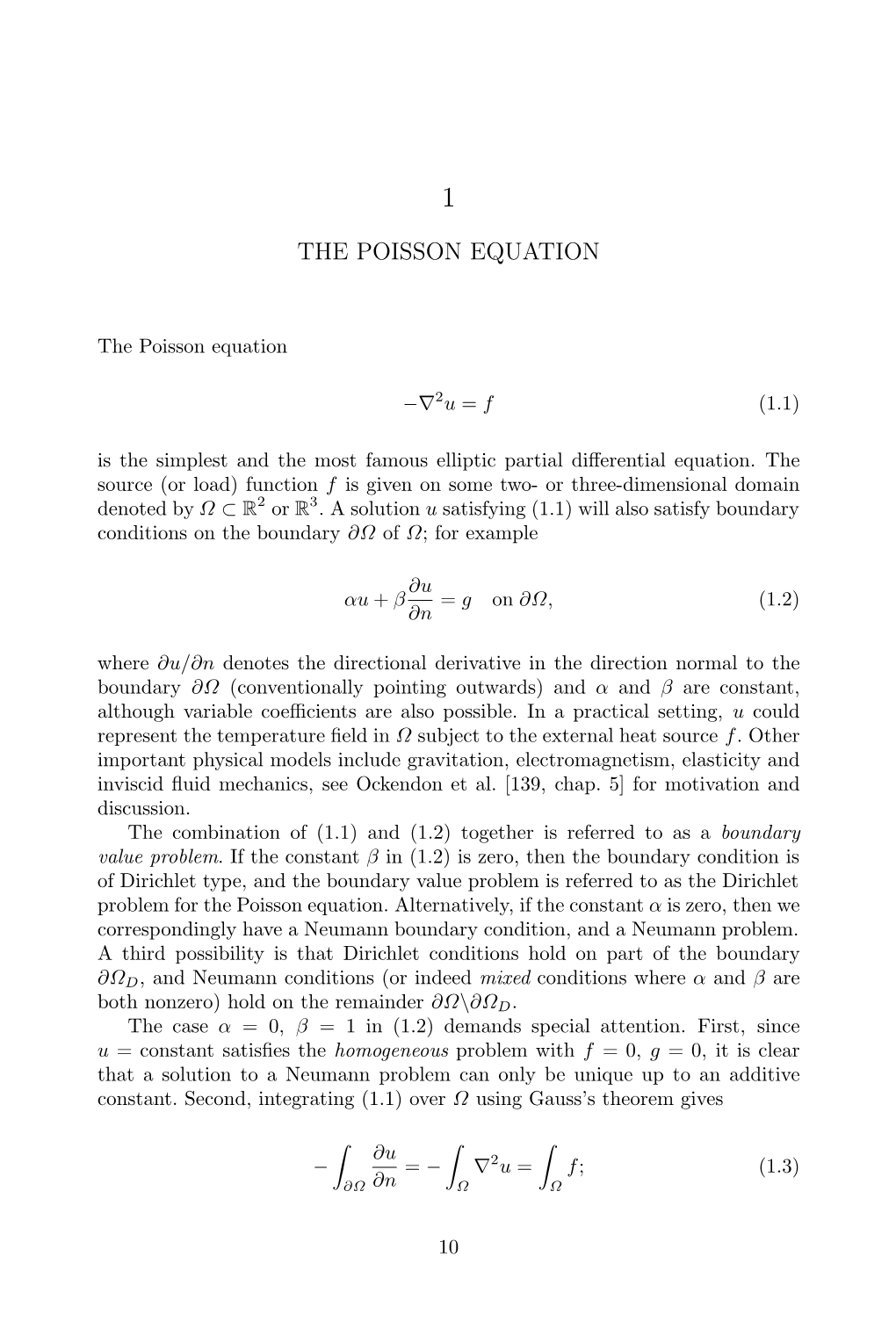 The Poisson Equation