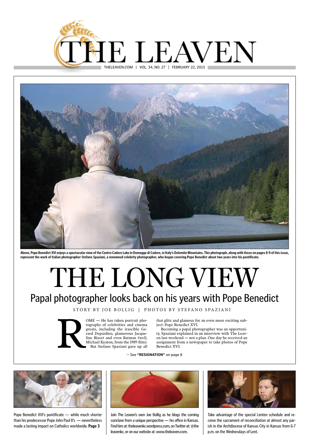 Papal Photographer Looks Back on His Years with Pope Benedict Story by Joe Bollig | Photos by Stefano Spaziani