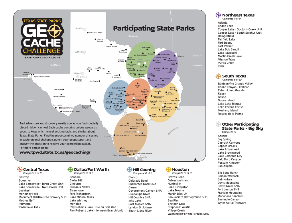 Participating State Parks