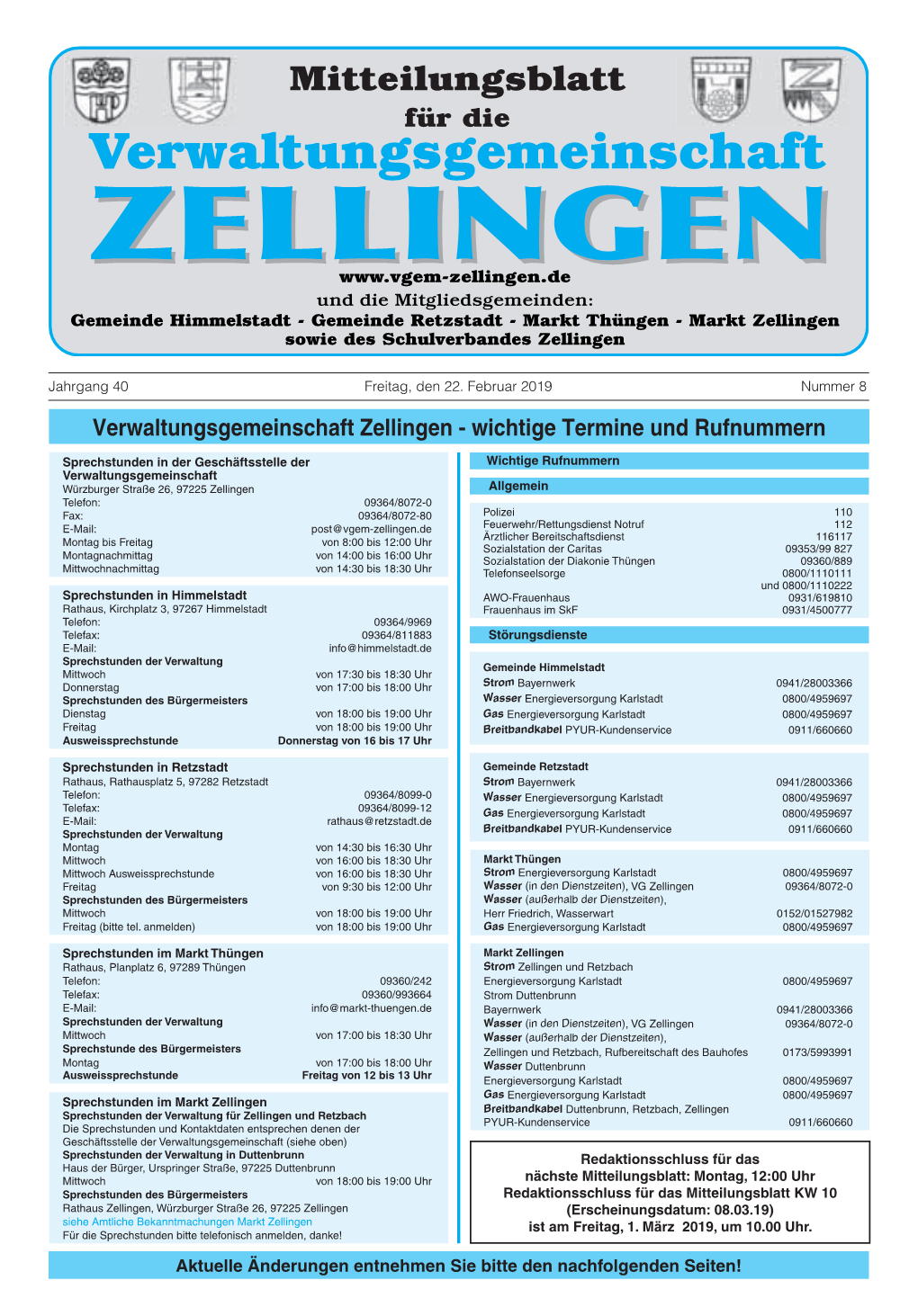 Verwaltungsgemeinschaft Zellingen