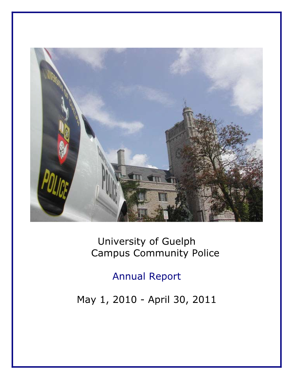 2010-2011 Campus Community Police