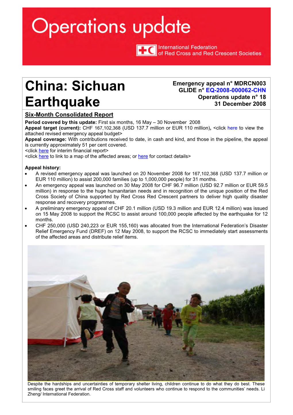 Sichuan Earthquake