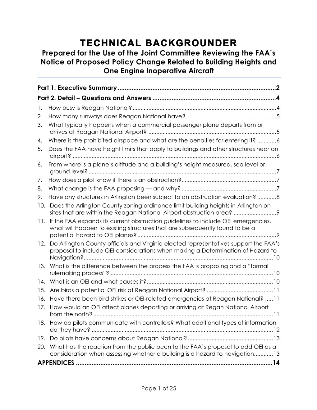 Draft Joint Report 100714