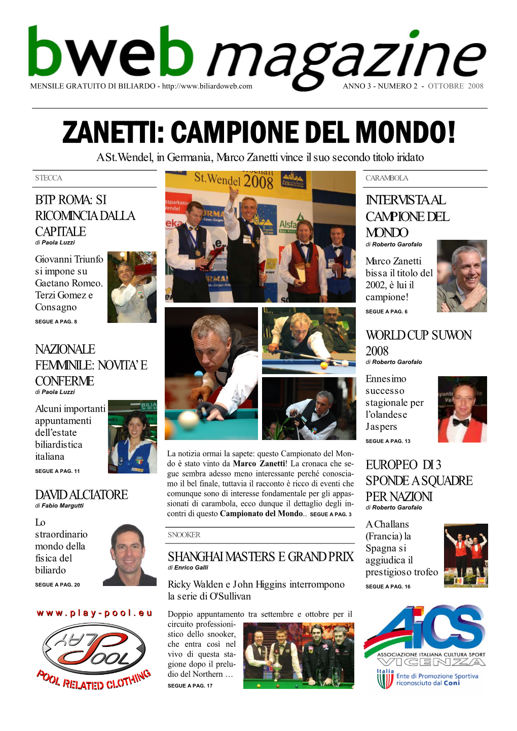 ZANETTI: CAMPIONE DEL MONDO! a St.Wendel, in Germania, Marco Zanetti Vince Il Suo Secondo Titolo Iridato