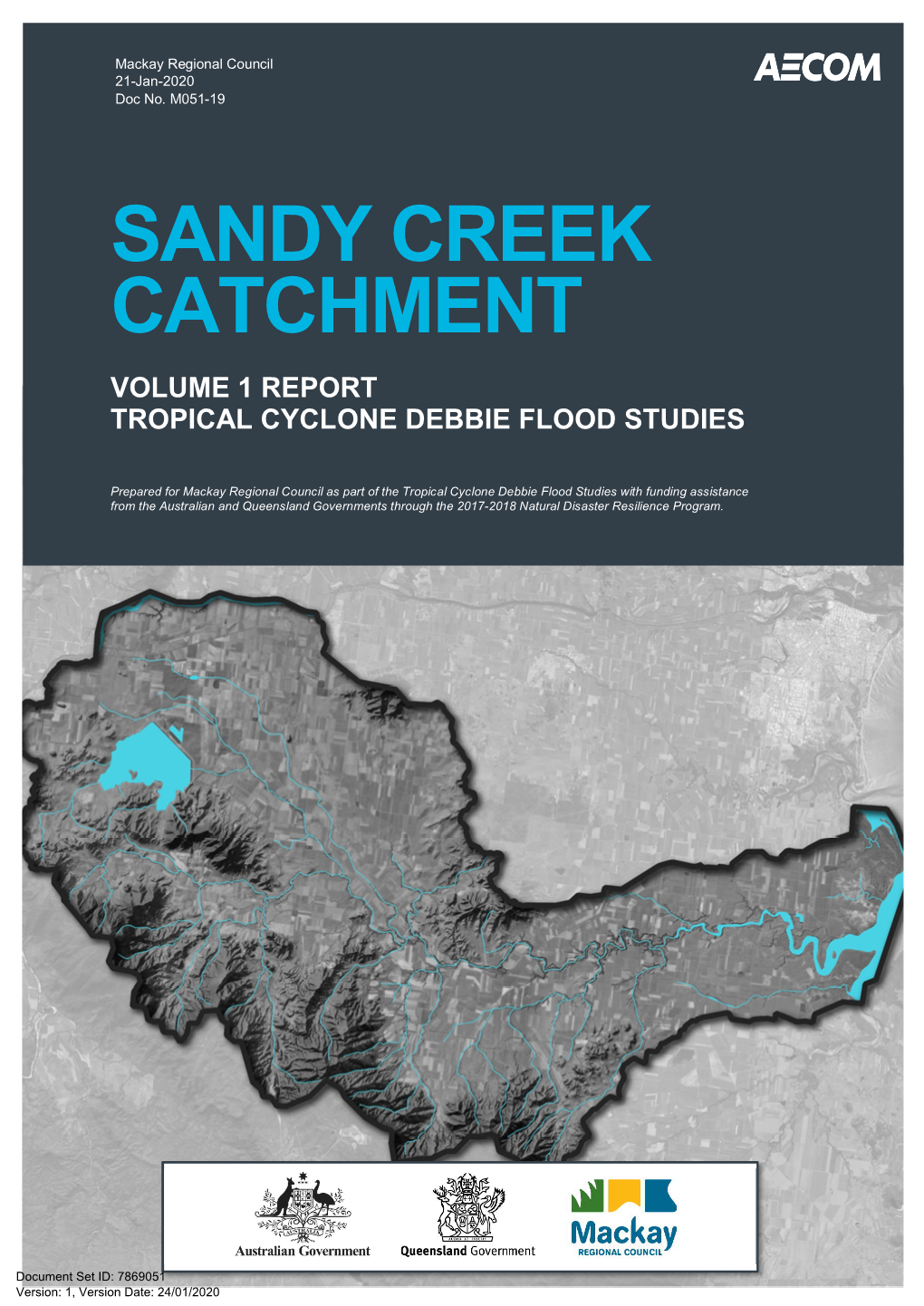 Sandy Creek Catchment Volume 1 Report Tropical Cyclone Debbie Flood Studies