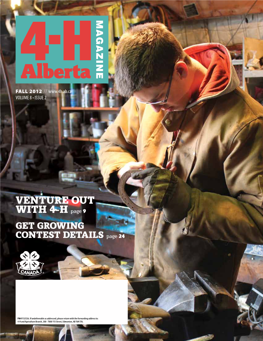 4-H Alberta Magazine Fall 2012