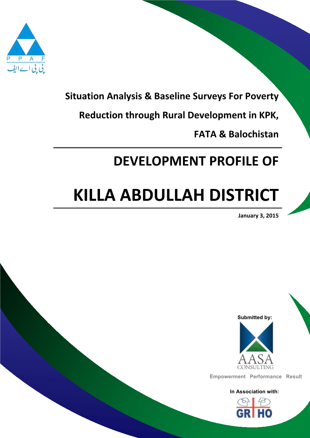 District Profile of Killa Abdullah