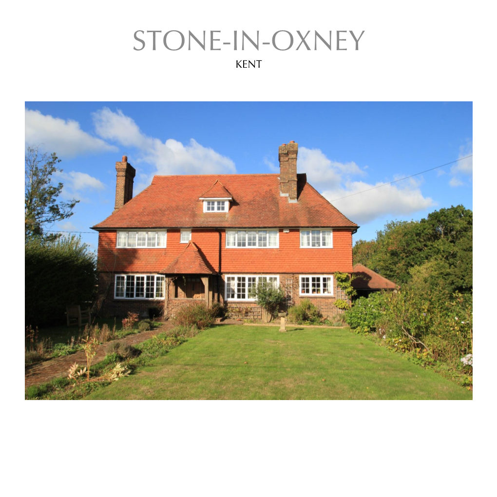 Stone-In-Oxney Kent