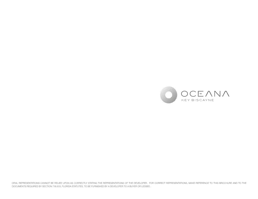 Oceana Key Biscayne Brochure