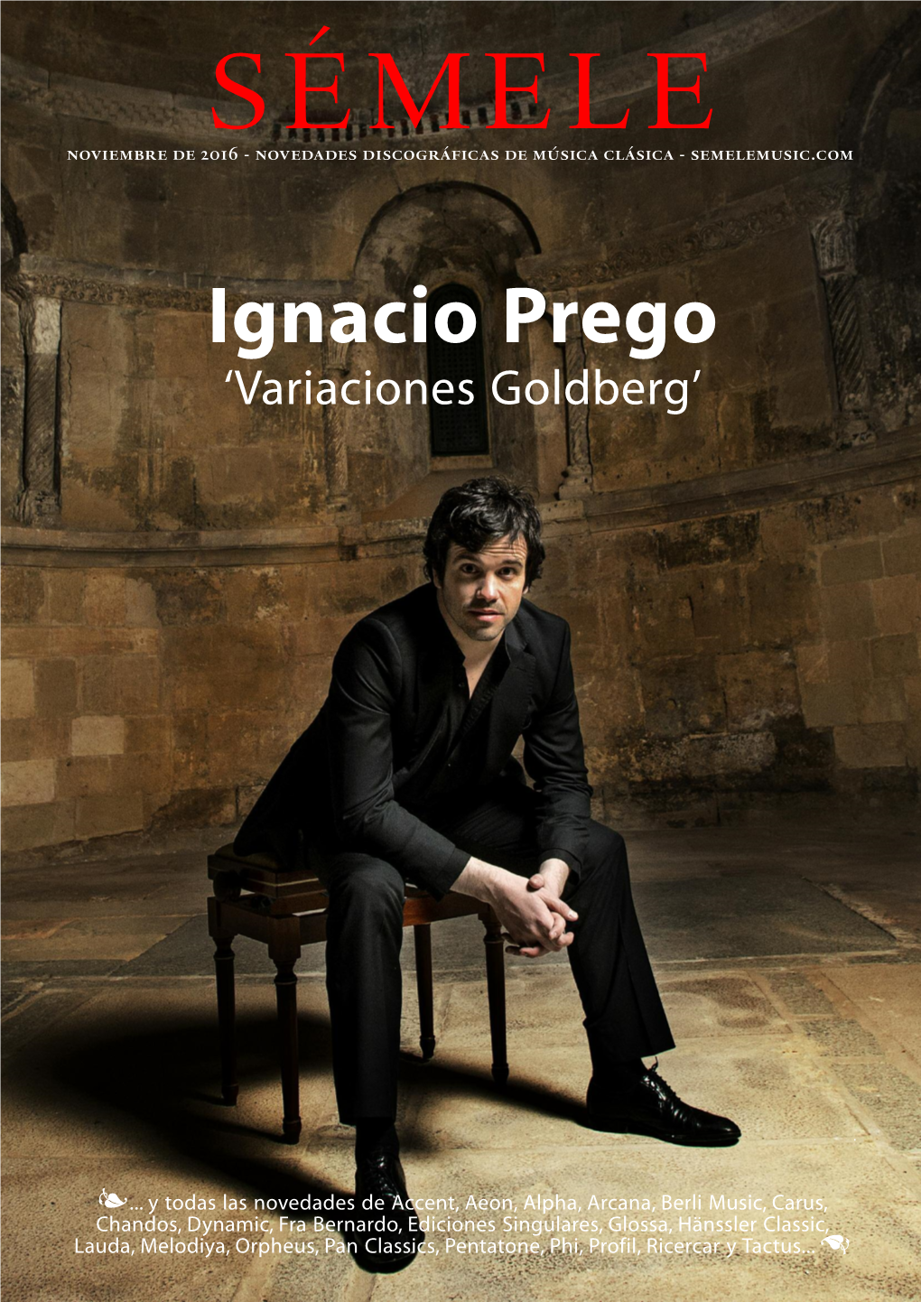Ignacio Prego ‘Variaciones Goldberg’