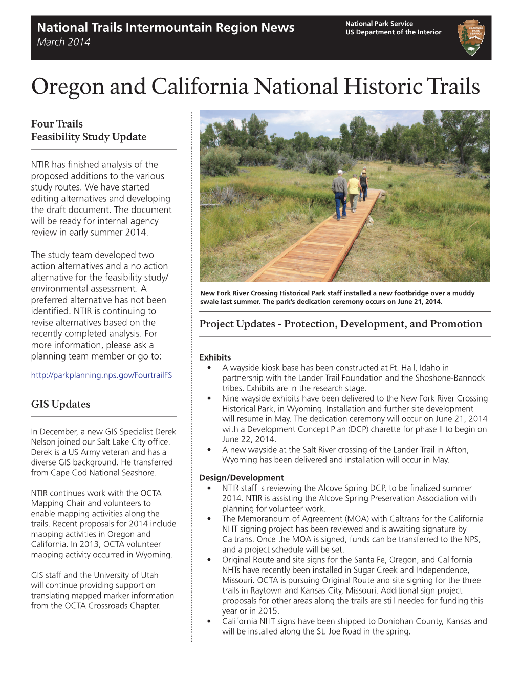 Oregon and California National Historic Trails