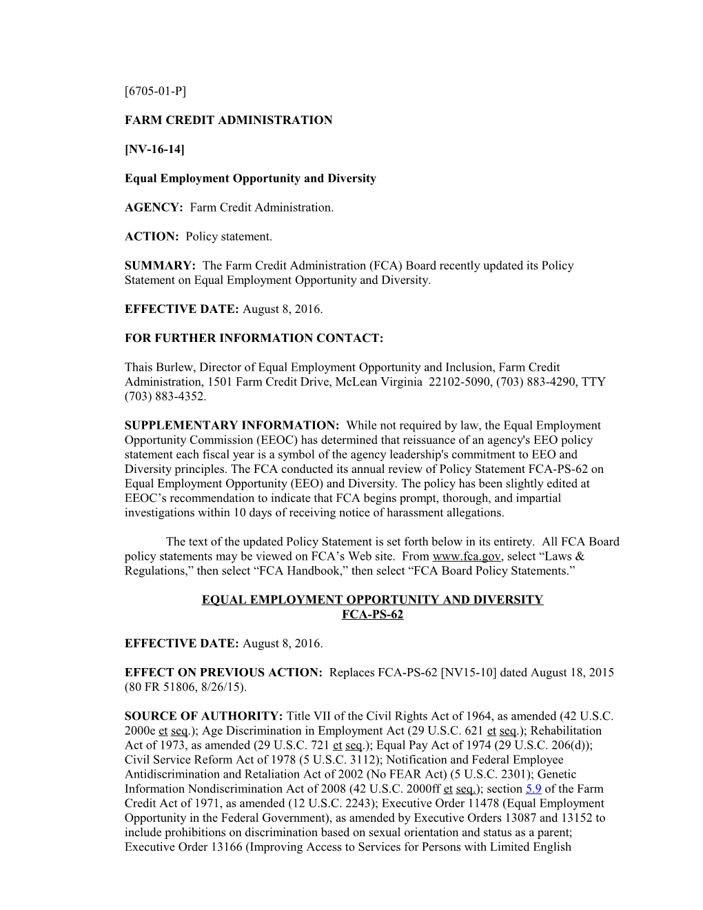 Disclosure of the Issuance and Termination of Enforcement Documents