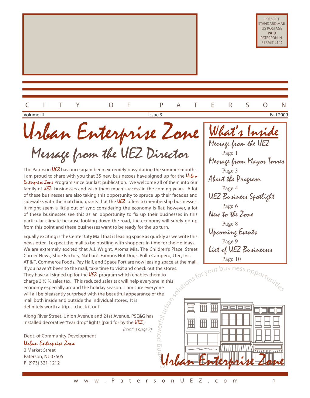 UEZ Newsletter