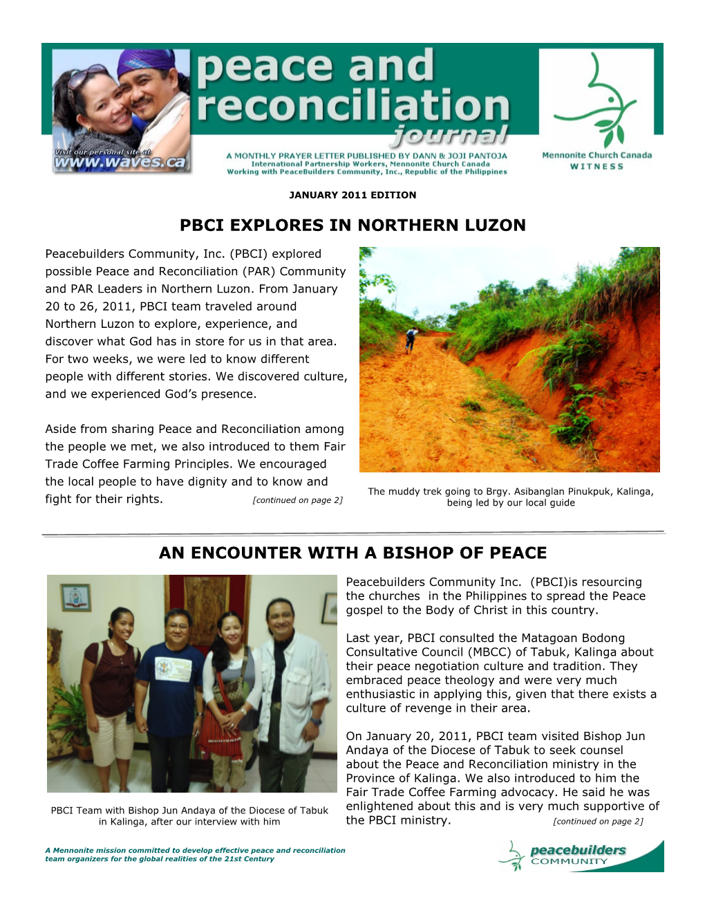 Pbci Explores in Northern Luzon an Encounter with A