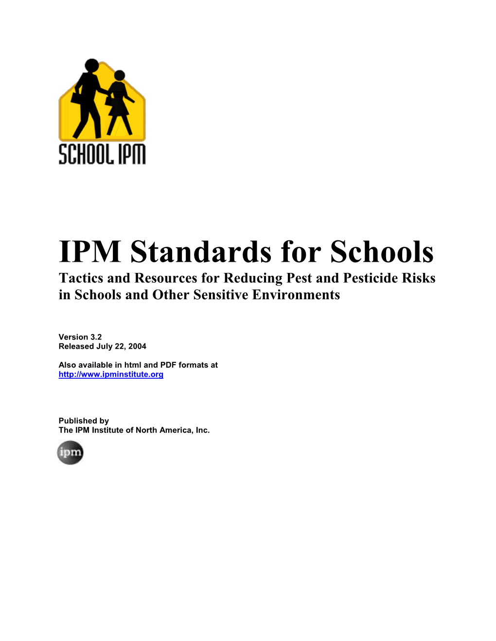 IPM Standards for School Interiors