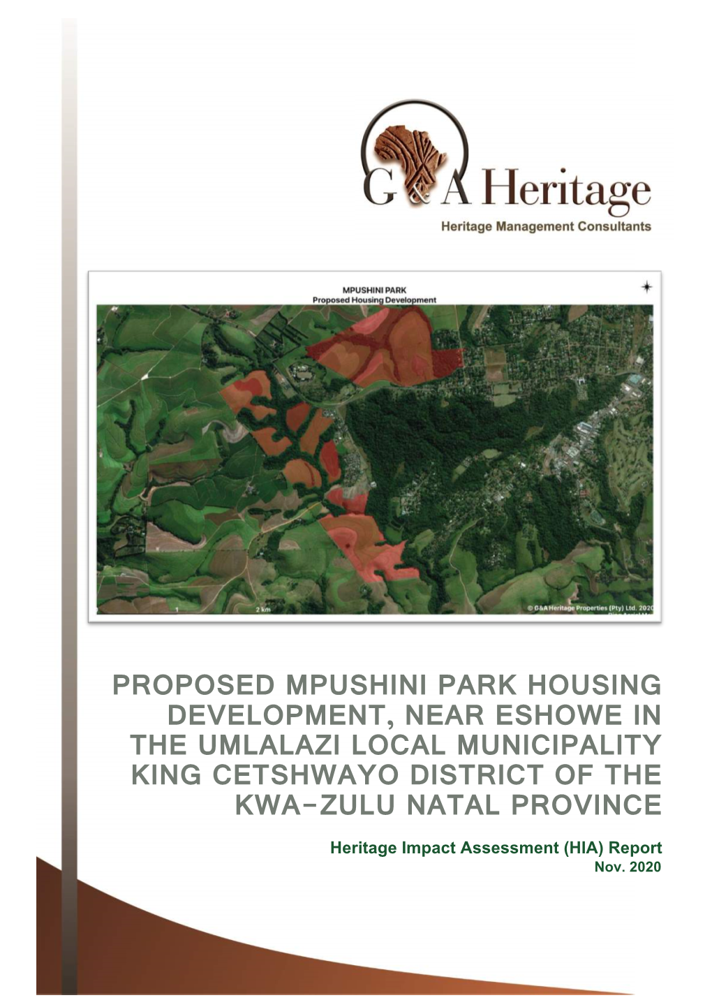 Proposed Mpushini Park Housing